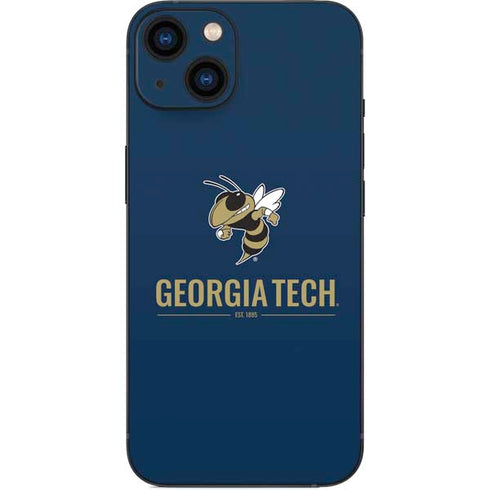 Georgia Institute of Technology Est 1885 Navy iPhone Skins